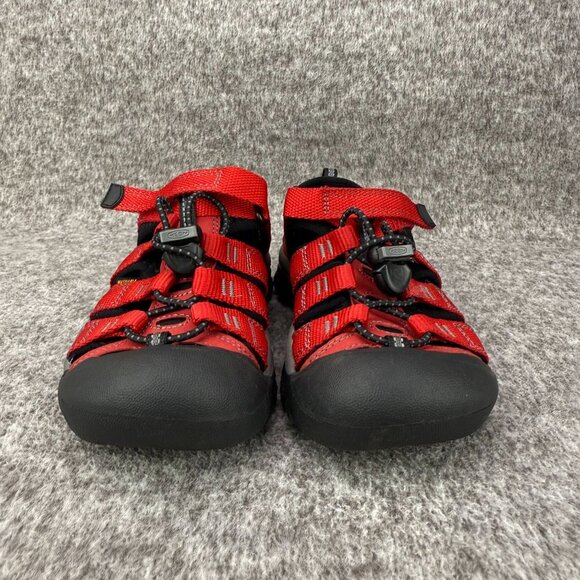 ✅Kids Size 13 Keen Newport H2 Sandals Waterproof Red Walking Hiking Comfort Shoe - Picture 5 of 12